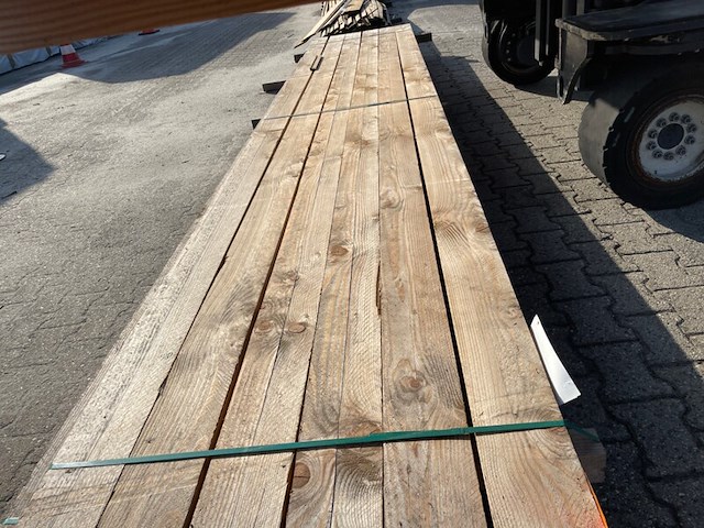 6x douglas balken fijnbezaagd, 50x150mm, lengte 500cm - afbeelding 1 van  3