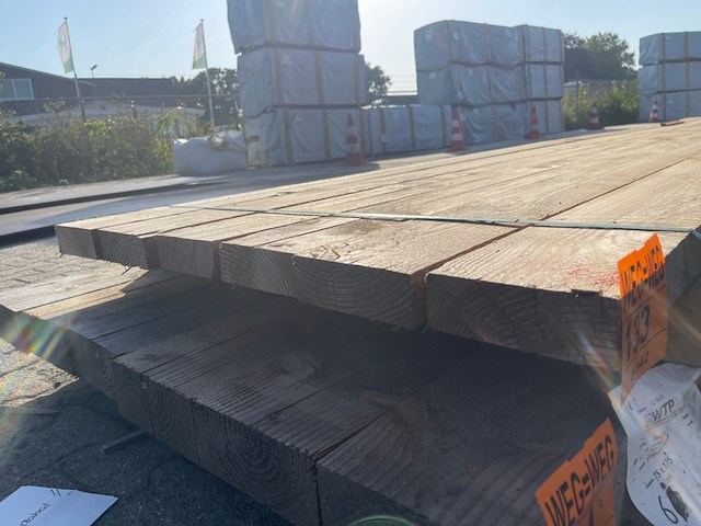 6x douglas balken fijnbezaagd, 50x150mm, lengte 500cm - afbeelding 3 van  3