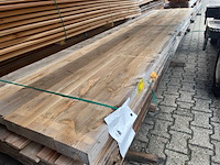 6x douglas balken fijnbezaagd, 75x175mm, lengte 500cm - afbeelding 1 van  3