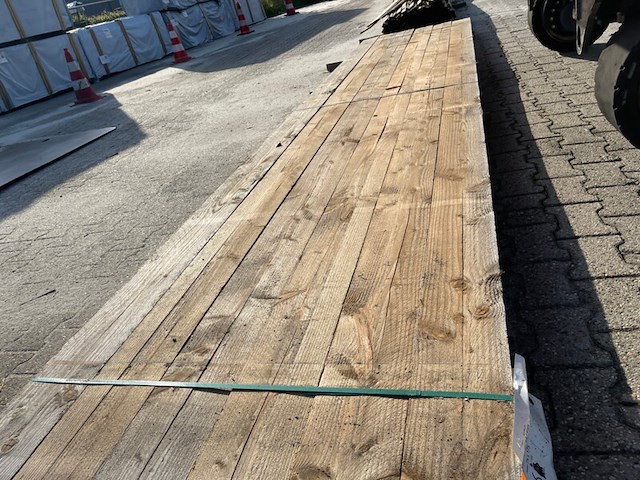 6x douglas balken fijnbezaagd, 75x175mm, lengte 500cm - afbeelding 1 van  3