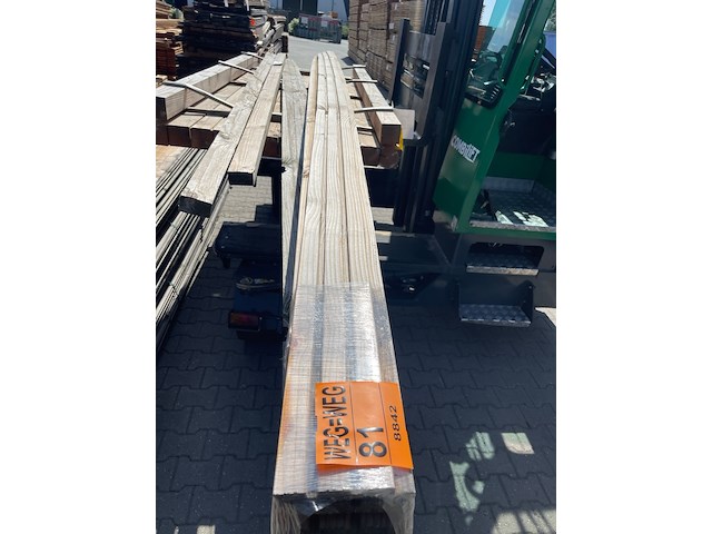 6x douglas design- triple- deens profiel, 22x142mm, lengte 600cm - afbeelding 1 van  3