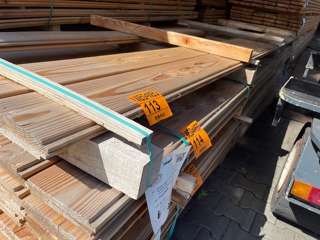 6x douglas wisselsponning, 18x190mm, lengte 400cm - afbeelding 2 van  3