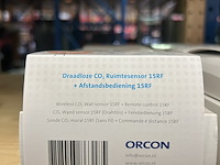 6x draadloze co2 ruimtesensor 15rf + afstandsbediening 15rf, orcon - afbeelding 3 van  3