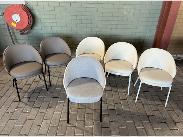 6x eamy stoel , kave home - afbeelding 4 van  4