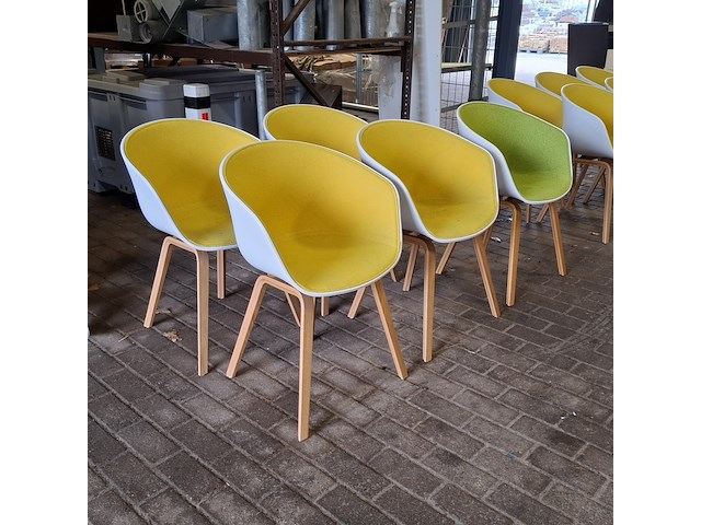 6x eetkamer stoel, hay - afbeelding 6 van  13