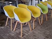 6x eetkamer stoel, hay - afbeelding 6 van  13