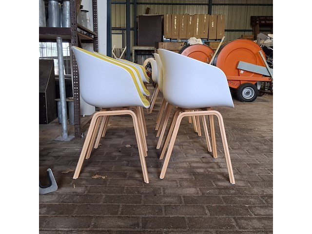 6x eetkamer stoel, hay - afbeelding 7 van  13