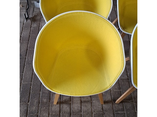 6x eetkamer stoel, hay - afbeelding 9 van  13