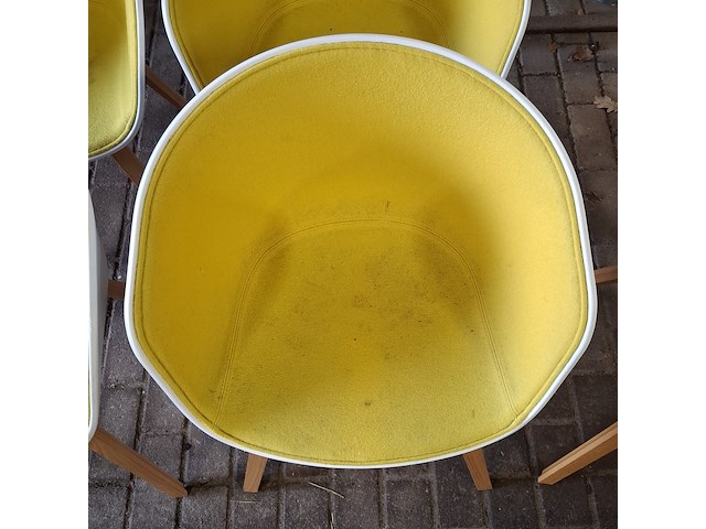 6x eetkamer stoel, hay - afbeelding 12 van  13