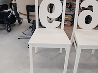 6x eetkamer stoel met nummer - afbeelding 3 van  8