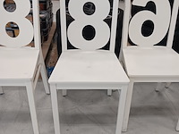 6x eetkamer stoel met nummer - afbeelding 6 van  8
