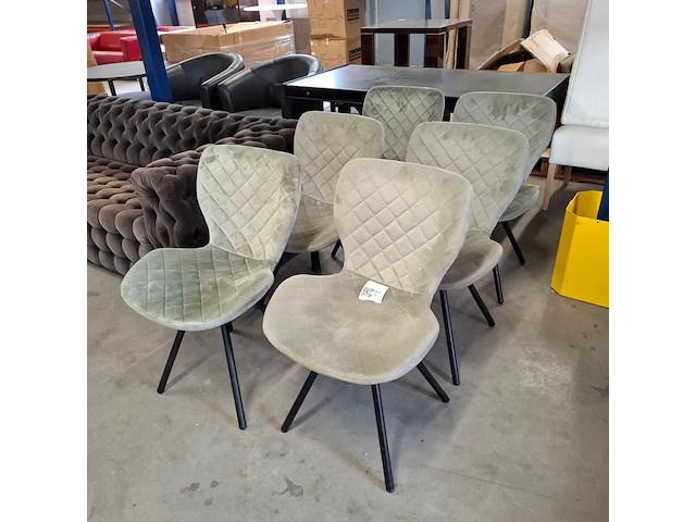 6x eetkamer stoelen - afbeelding 1 van  5