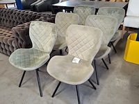 6x eetkamer stoelen - afbeelding 1 van  5