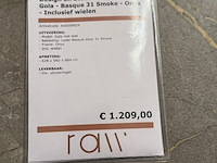 6x eetkamerstoel design on stock, gola, smoke - afbeelding 2 van  6