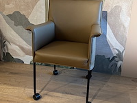 6x eetkamerstoel design on stock, gola, smoke - afbeelding 3 van  6