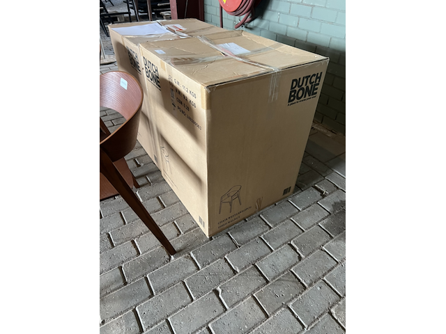 6x eetkamerstoel dutchbone, westlake, walnoot - afbeelding 4 van  6