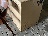 6x eetkamerstoel dutchbone, westlake, walnoot - afbeelding 4 van  6