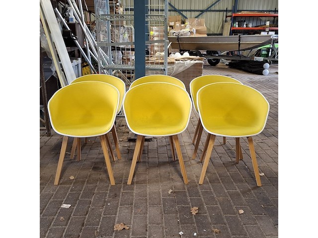 6x eetkamerstoel, hay - afbeelding 6 van  13