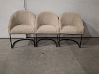 6x eetkamerstoel, rivièra maison , lincoln textafoam lodge - afbeelding 7 van  20