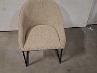 6x eetkamerstoel, rivièra maison , lincoln textafoam lodge - afbeelding 9 van  20