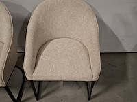 6x eetkamerstoel, rivièra maison , lincoln textafoam lodge - afbeelding 14 van  20