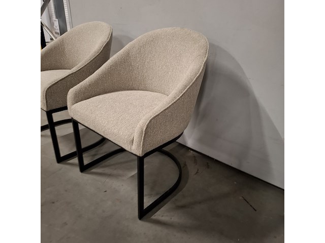 6x eetkamerstoel, rivièra maison , lincoln textafoam lodge - afbeelding 15 van  20