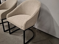 6x eetkamerstoel, rivièra maison , lincoln textafoam lodge - afbeelding 15 van  20