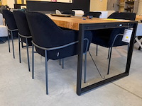 6x eetkamerstoel, zwart - afbeelding 3 van  3