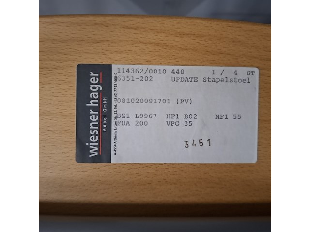 6x eetkamerstoel - afbeelding 8 van  11