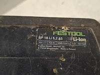 6x elektrisch gereedschap , festool - afbeelding 30 van  41