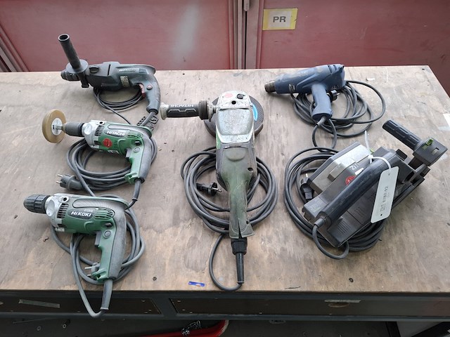 6x elektrisch handgereedschap o.a. metabo, hitachi, festool - afbeelding 1 van  13
