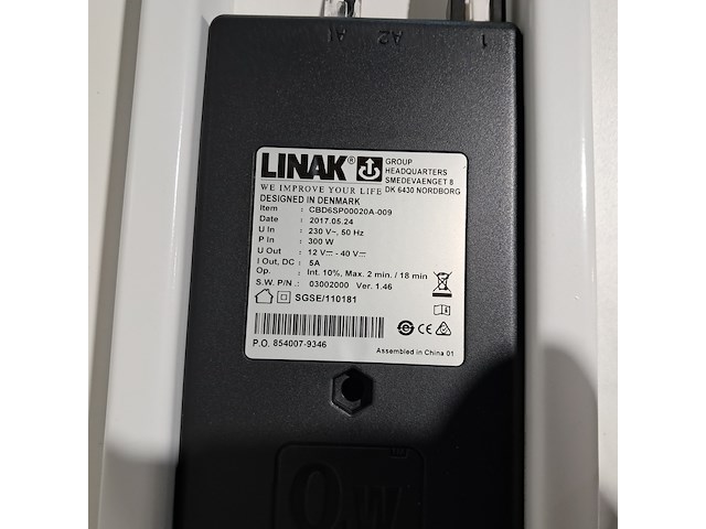 6x elektrisch verstelbaar bureau, linak - afbeelding 12 van  16
