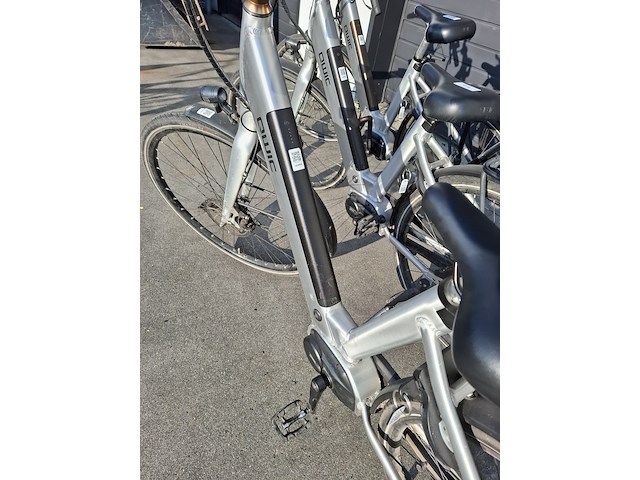 6x elektrische fiets, qwic, grijs - afbeelding 4 van  16