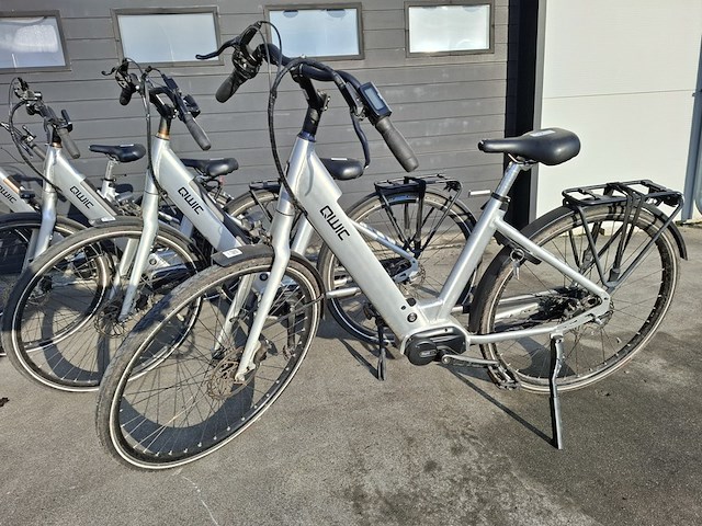 6x elektrische fiets, qwic, grijs - afbeelding 16 van  16