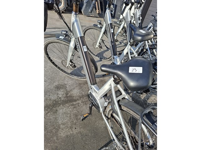 6x elektrische fiets, qwic, grijs - afbeelding 12 van  16