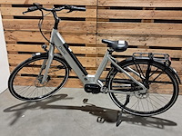 6x elektrische fiets, qwic, proffesional, grijs / chroom - afbeelding 2 van  7