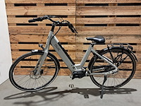 6x elektrische fiets, qwic, proffesional, grijs / chroom - afbeelding 4 van  7