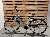 6x elektrische fiets, qwic, proffesional, grijs / chroom - afbeelding 5 van  7