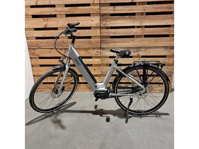 6x elektrische fiets, qwic, proffesional, grijs / chroom - afbeelding 7 van  7