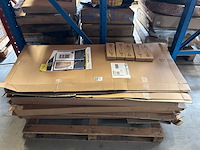 6x elektrische handdoekradiator 750w masterwatt, 300100750 calor 750w straight white - afbeelding 1 van  5