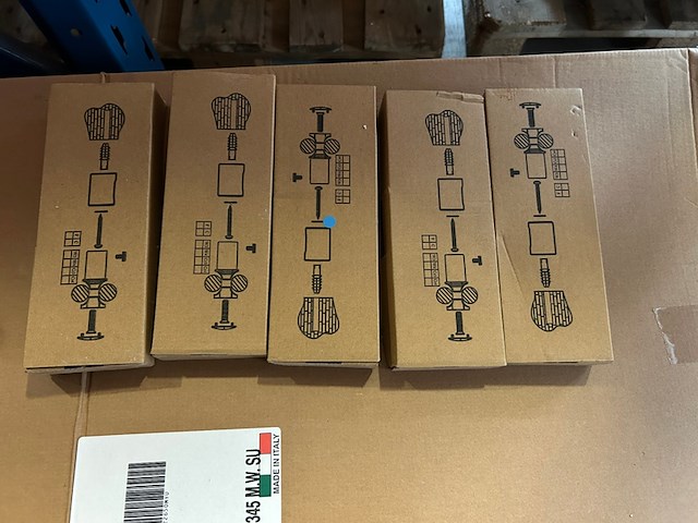 6x elektrische handdoekradiator 750w masterwatt, 300100750 calor 750w straight white - afbeelding 4 van  5