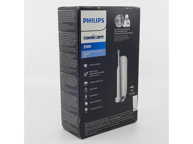 6x elektrische tandenborstel, philips, sonicare 3100 - afbeelding 4 van  4