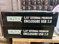 6x externe behuizing 5,25" digitus - afbeelding 2 van  3