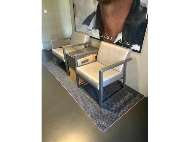 6x fauteuil, grijs - afbeelding 1 van  4
