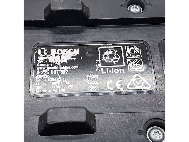 6x fietsaccu, bosch, powerpack 400 0275007522 - afbeelding 22 van  33