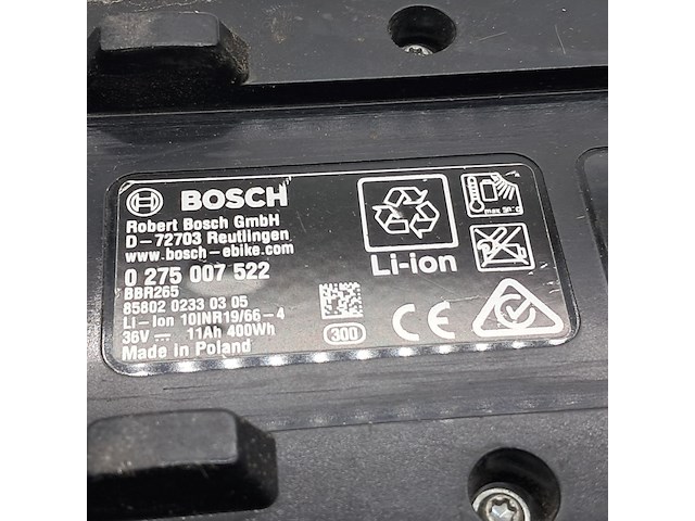 6x fietsaccu, bosch, powerpack 400 - afbeelding 13 van  25