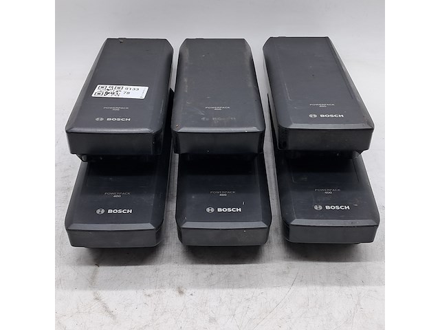 6x fietsaccu, bosch, powerpack 400 - afbeelding 1 van  25