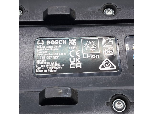 6x fietsaccu, bosch, powerpack 400 - afbeelding 21 van  25