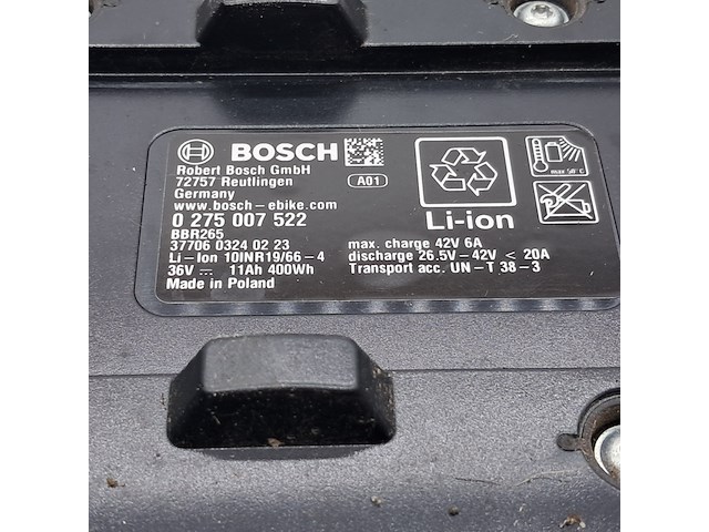 6x fietsaccu, bosch, powerpack 400 - afbeelding 25 van  25