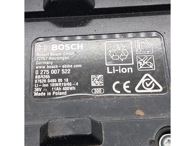 6x fietsaccu, bosch, powerpack 400 - afbeelding 10 van  22